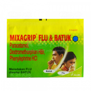 Mixagrip Flu & Batuk Tablet (per Strip)